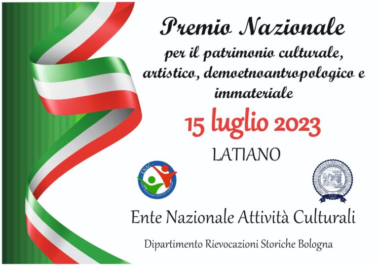 Premio Nazionale per la Rievocazione Storica e del Patrimonio culturale immateriale