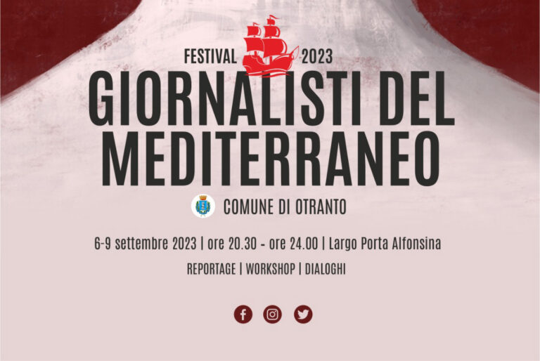 A Otranto il Festival “Giornalisti del Mediterraneo”