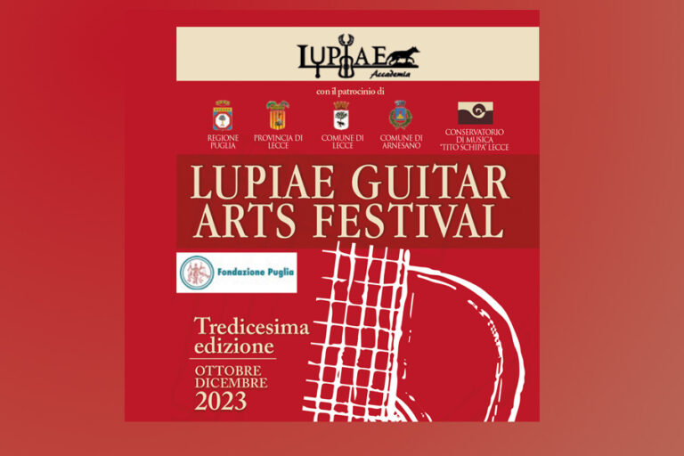 Lupiae Guitar Arts Festival a Lecce e Arnesano