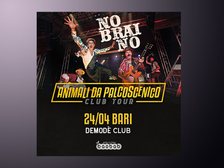 Al Demodè Club l’unica tappa pugliese del nuovo tour dei Nobraino