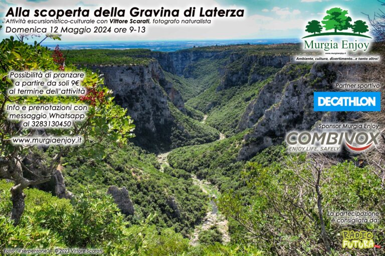 La Gravina di Laterza con Murgia Enjoy