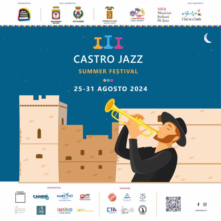 Castro Jazz Festival dal 25 al 31 agosto